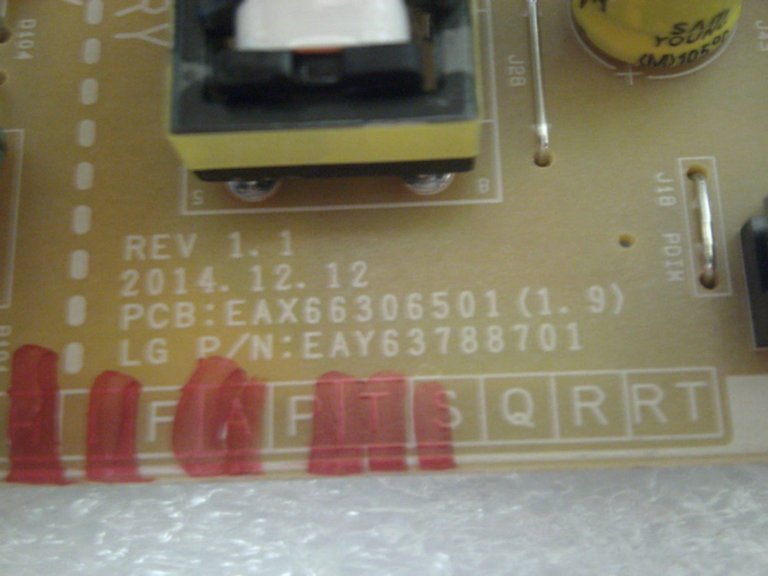 LG EAX66306501 Netzteilplatine